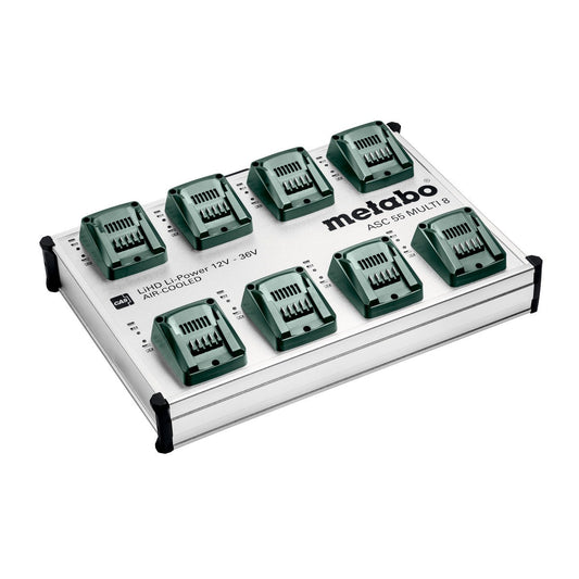 Metabo 627093000 - Estación de carga rápida ASC 55 MULTI 8, 12-36V, UE