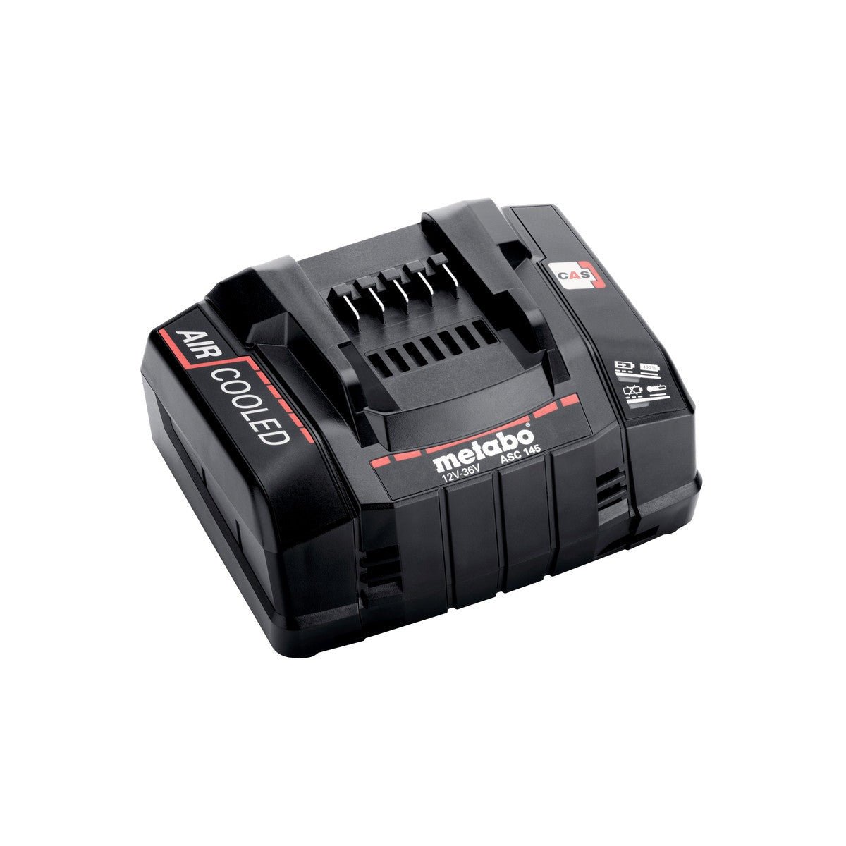 Metabo 627378000 - Cargador rápido ASC 145 , 12-36 V, "AIR COOLED", UE - Ferrotecnia