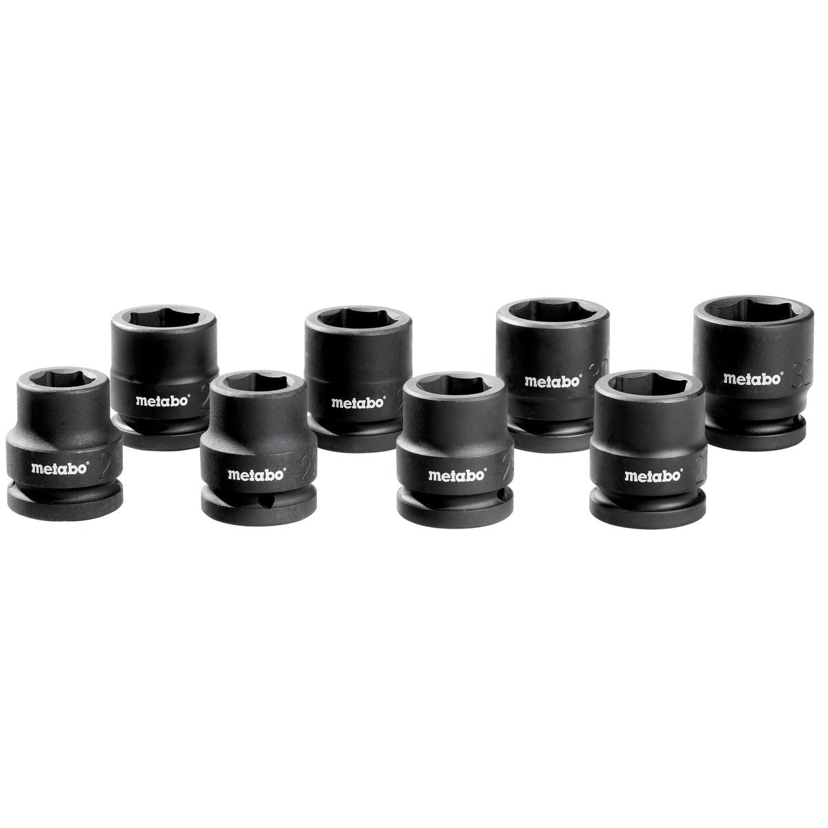 Metabo 628834000 - Juego de llaves de vaso 3/4" a prueba de golpes