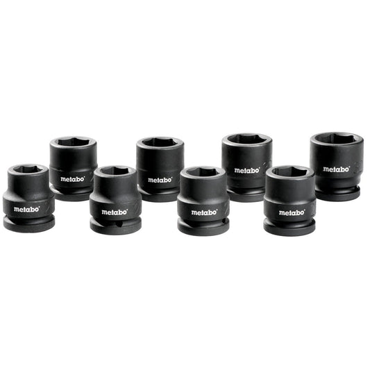 Metabo 628834000 - Juego de llaves de vaso 3/4" a prueba de golpes