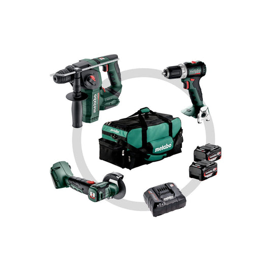 Metabo 685235000 - Juego de baterías Combo Set 3.1.1 18 V