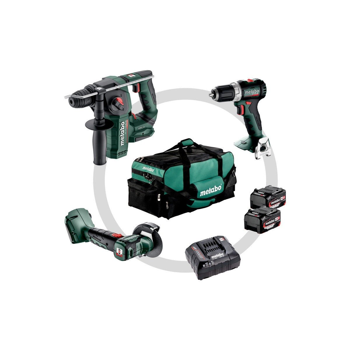 Metabo 685235000 - Juego de baterías Combo Set 3.1.1 18 V - Ferrotecnia