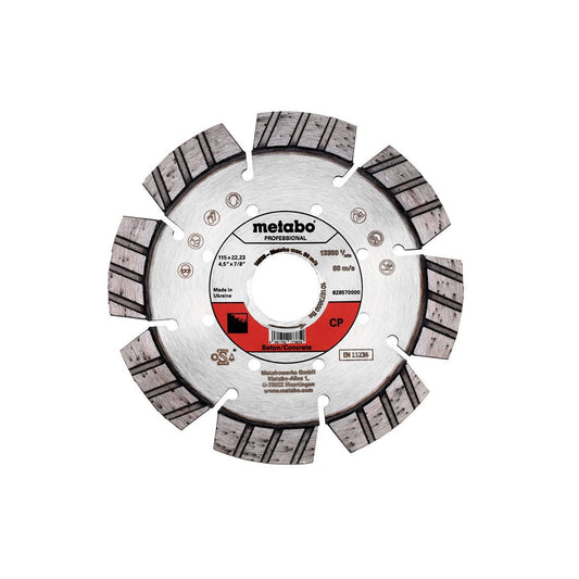 Metabo Discos de cortar de diamante "professional" / CP - Ferrotecnia