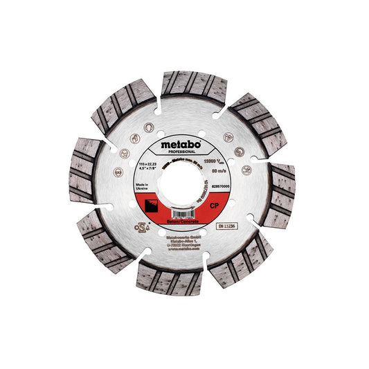 Metabo Discos de cortar de diamante "professional" / CP