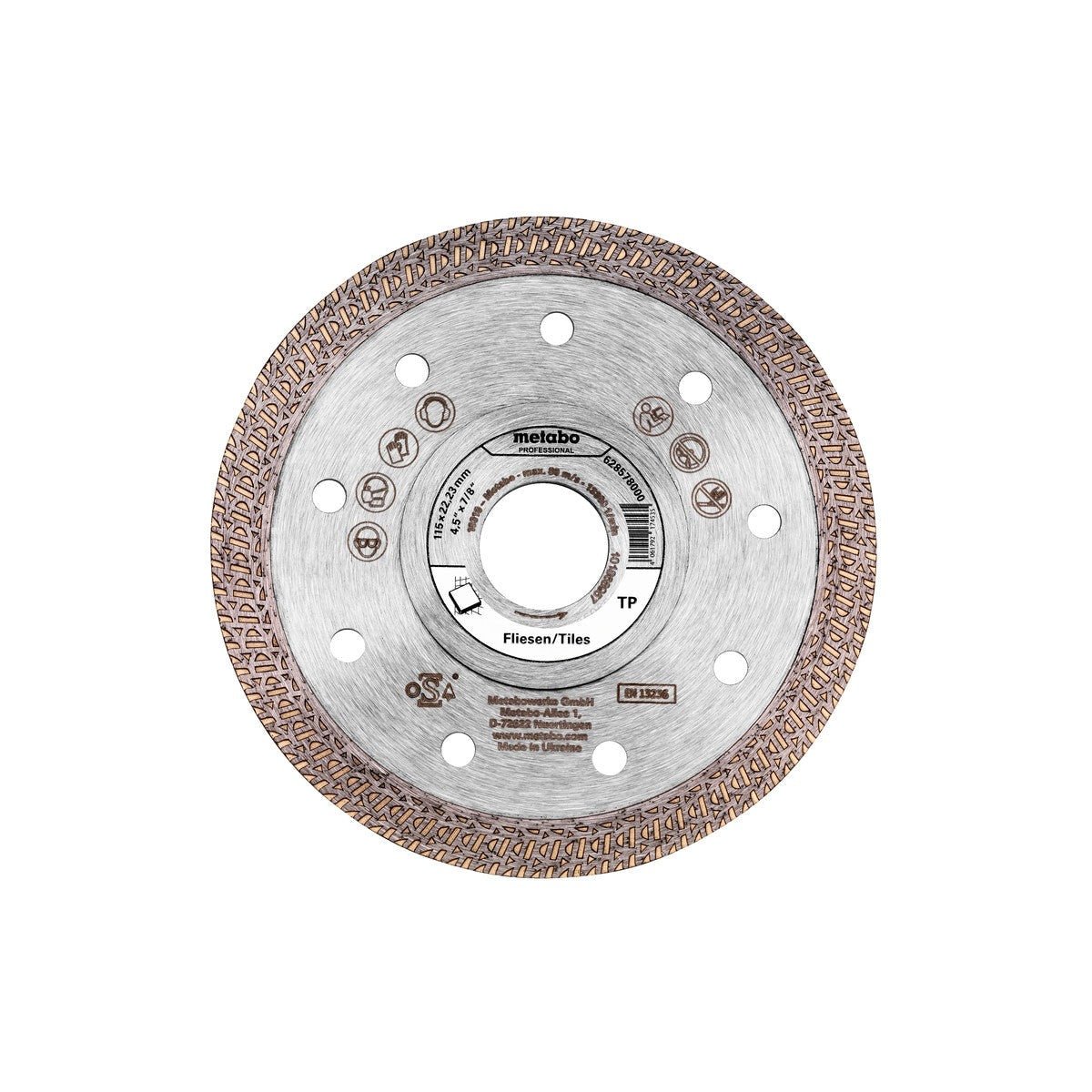 Metabo Discos de cortar de diamante "professional" / TP - Ferrotecnia