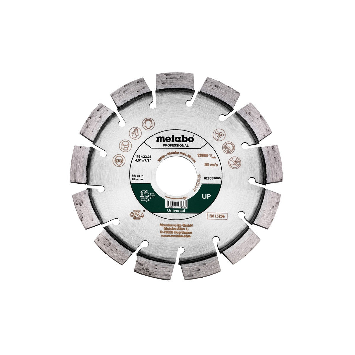 Metabo Discos de cortar de diamante "professional" / UP