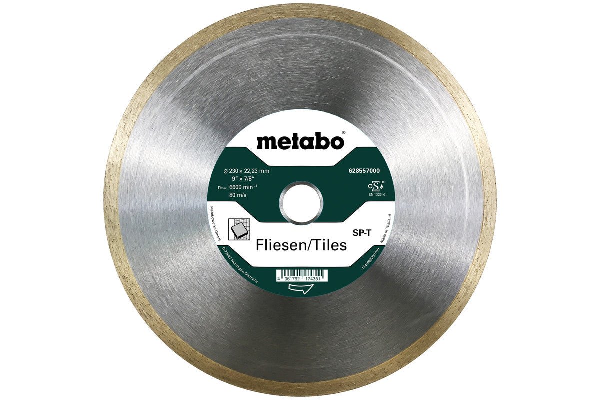 Metabo Discos de cortar de diamante "SP" / SP-T — 628557000