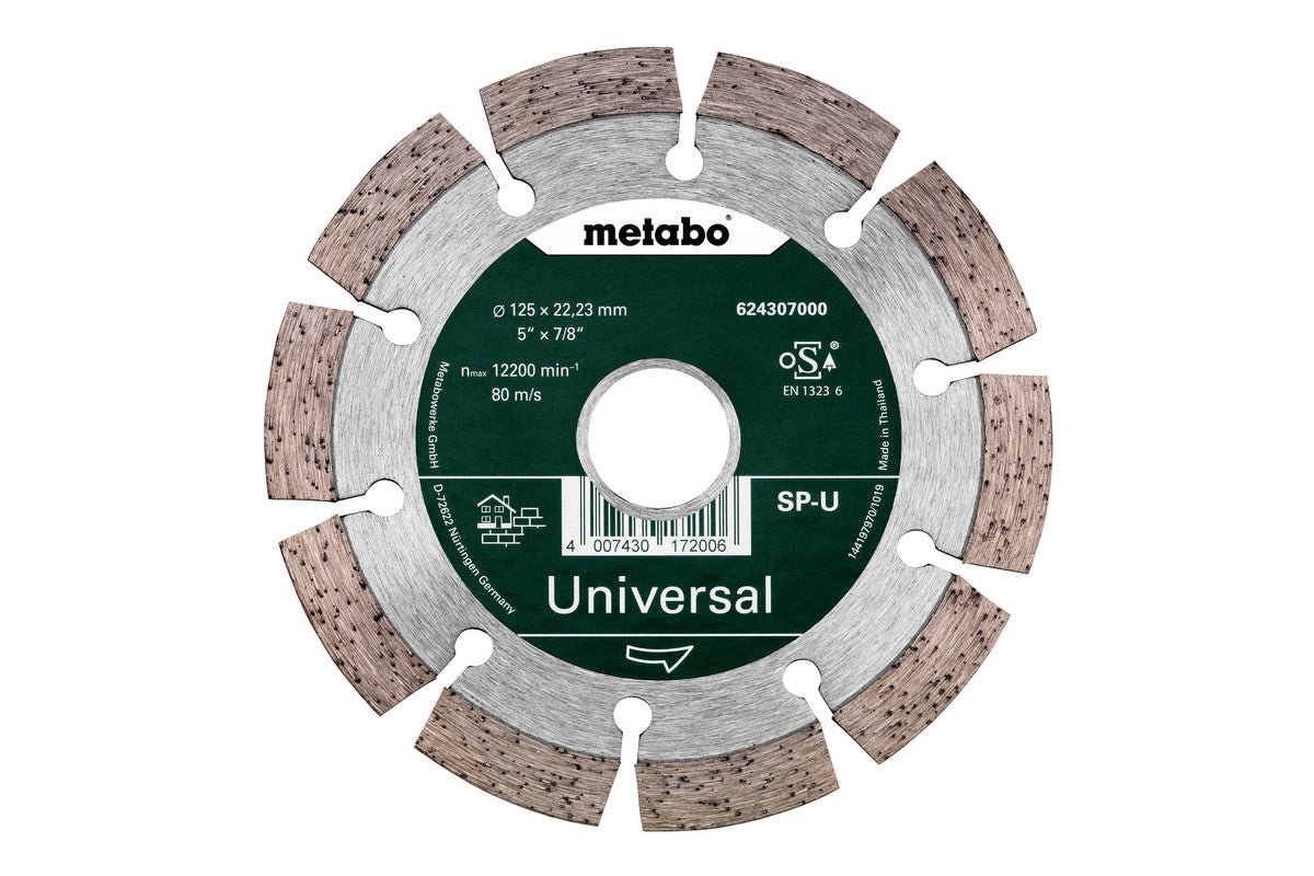 Metabo Discos de cortar de diamante "SP" / SP-U — 624307000