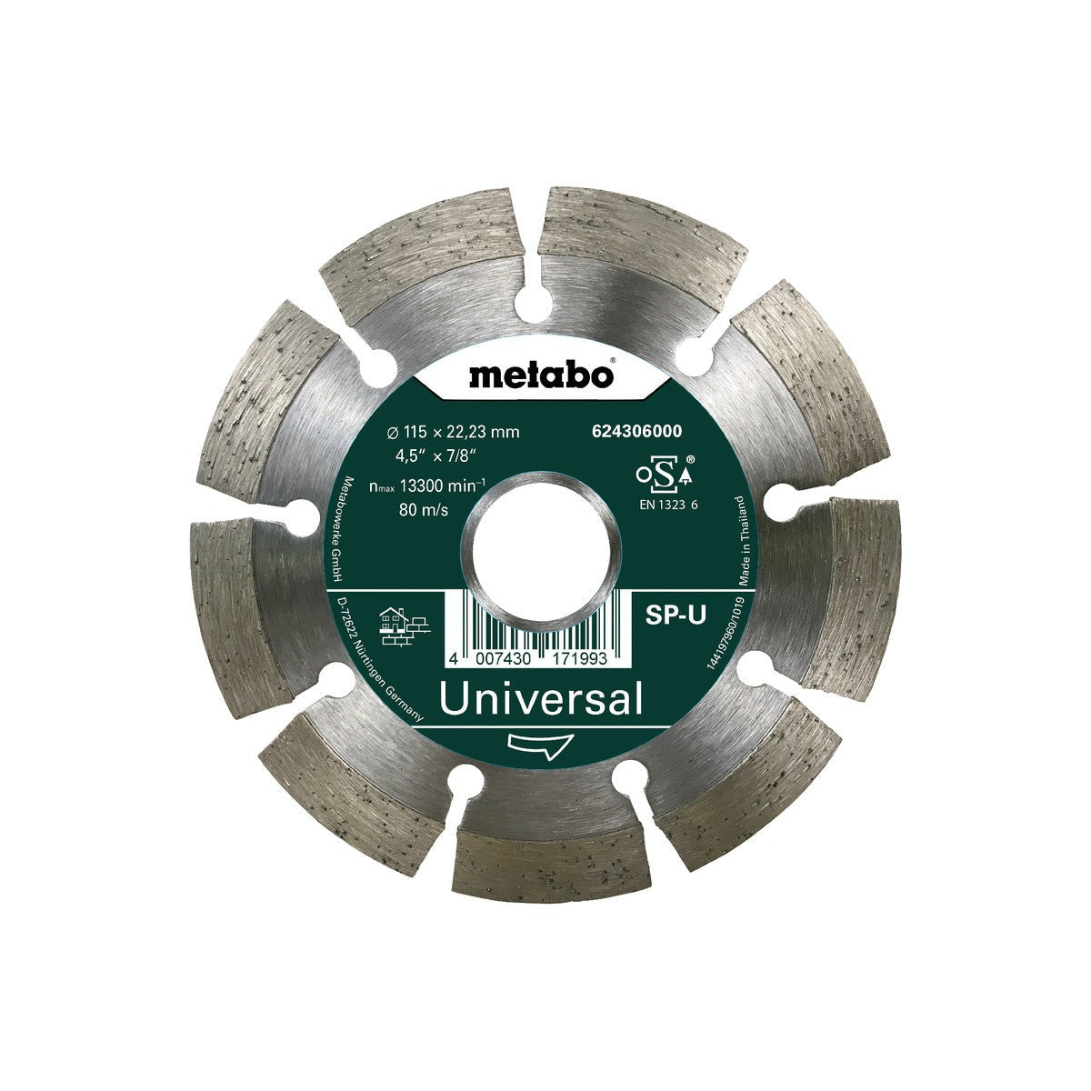 Metabo Discos de cortar de diamante "SP" / SP-U