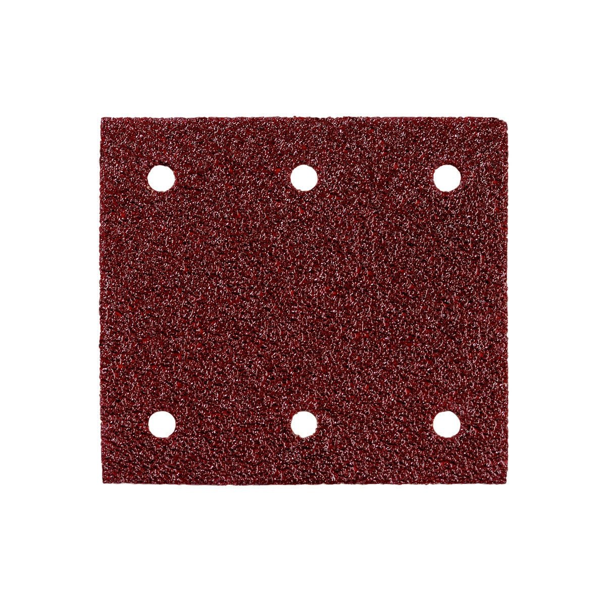 Metabo Hojas de lijar adhesivas 103 x 115 mm, 6 perforaciones, con enganche con tejido autoadherente - Ferrotecnia