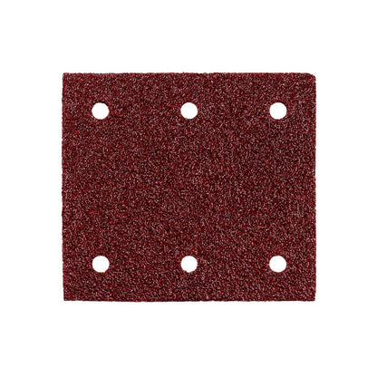 Metabo Hojas de lijar adhesivas 103 x 115 mm, 6 perforaciones, con enganche con tejido autoadherente