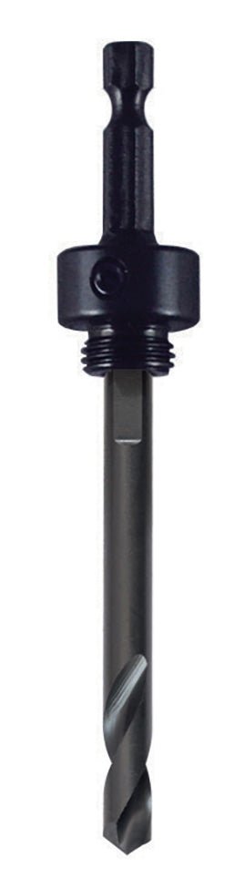 Morse MA24 - Husillo Morse para coronas perforadoras de diámetro 14 a 30mm. con anclaje 1/4" HEX - Ferrotecnia