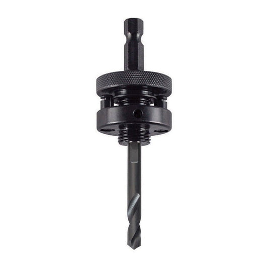 Morse MA35PS - Husillo con pilotos de arrastre Morse para coronas perforadoras de diámetro 32 a 210 mm. con anclaje 3/8" HEX - Ferrotecnia