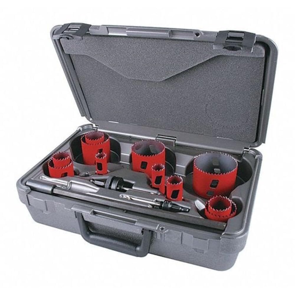 Morse MHS08I -  Juego de coronas perforadoras bimetálicas KIT INDUS 15PC