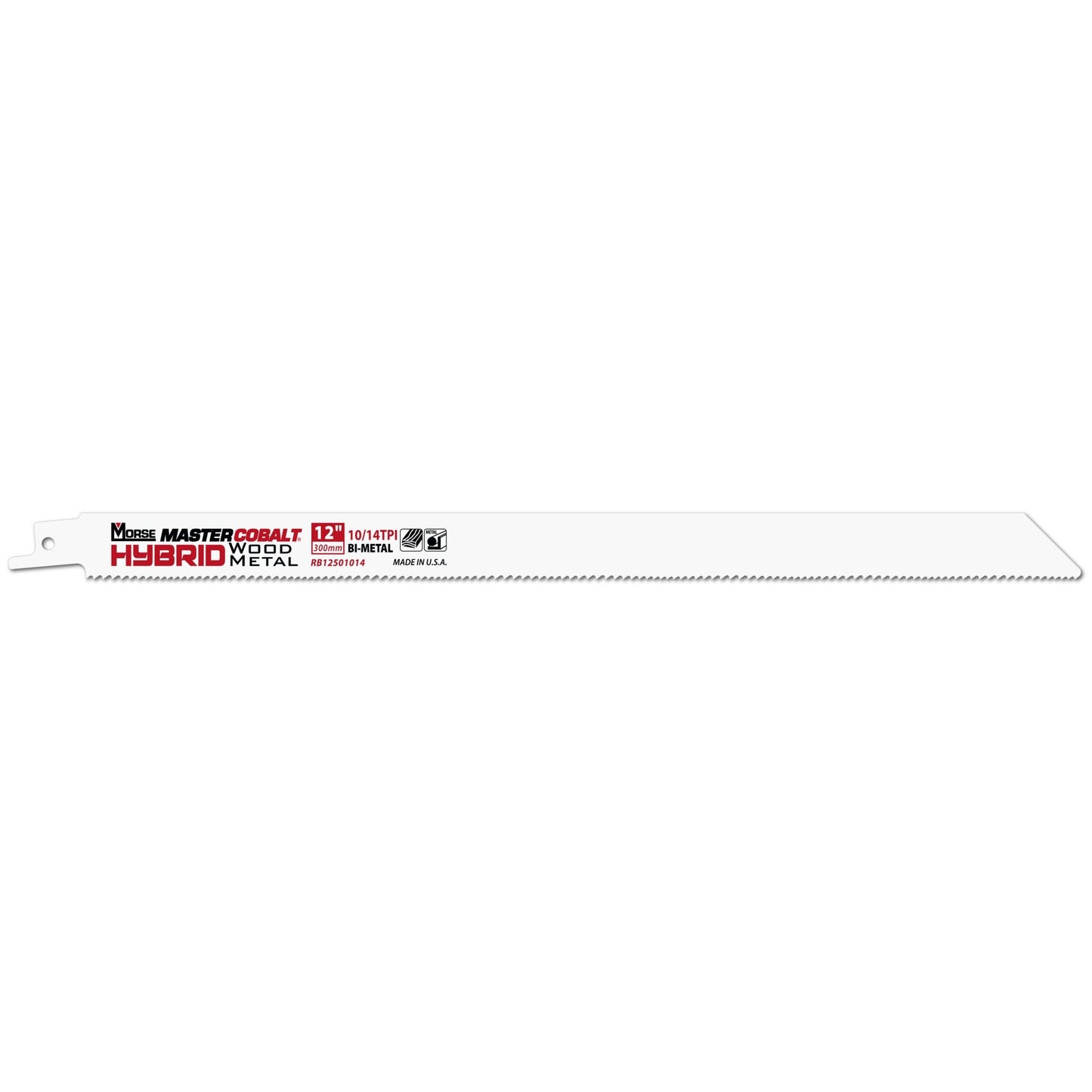 Morse RB12501014T50 - MASTER COBALT Hybrid 12"050 10/14 50P metal saber saws