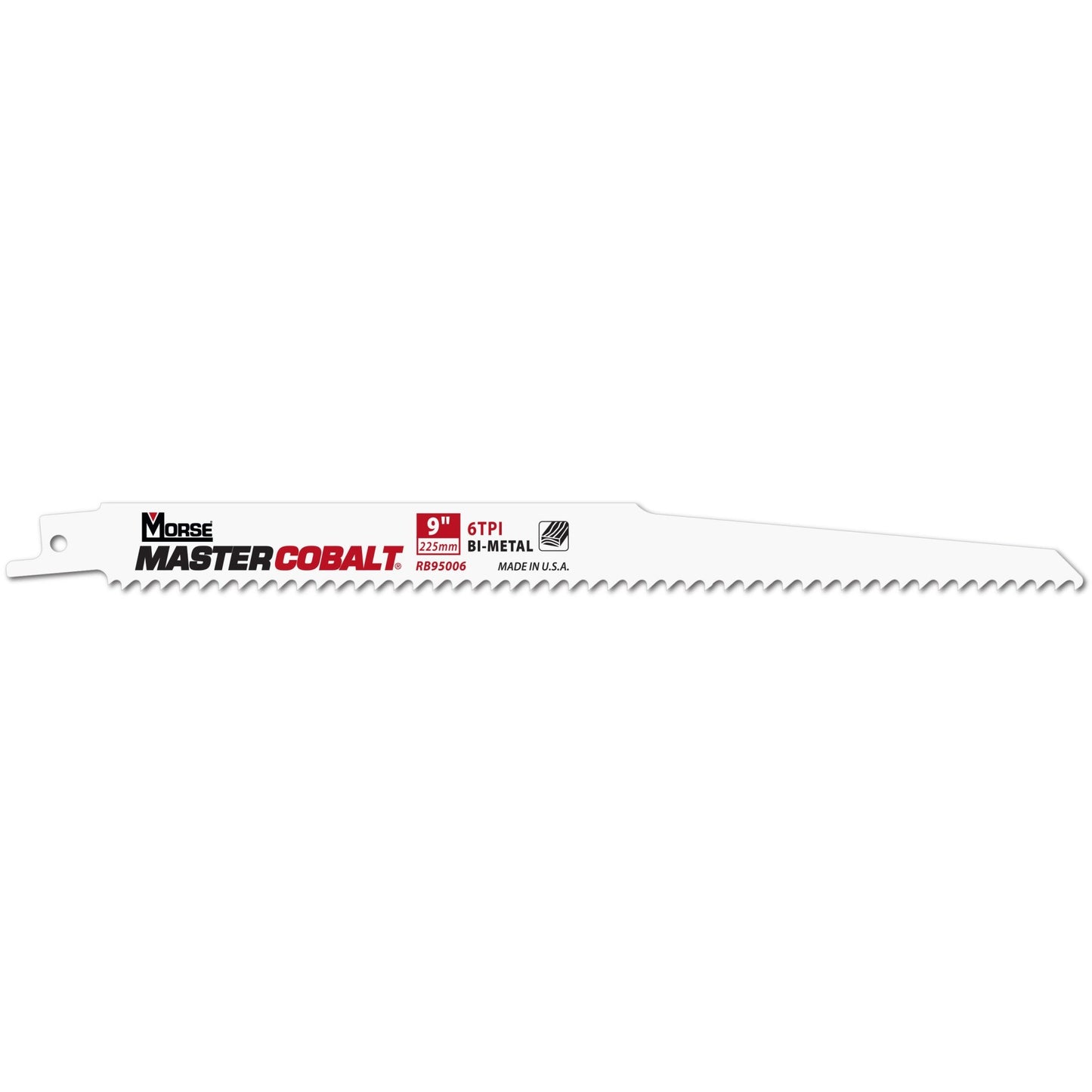 Morse RB95006T50 -  Sierras de sable para madera MASTER COBALT 9" 050 6T 50PK
