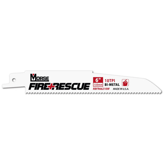Morse RBFR66210WT03 - Morse Fire+Rescue saber saw for rescue work 152x22x1.6 mm. with 10 DDP (Package 3 units)