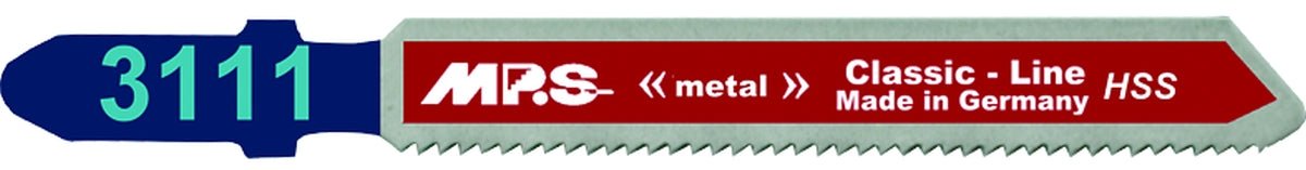 MPS - Hoja de sierra de calar Classic - Line - Metal 3111 - Ferrotecnia