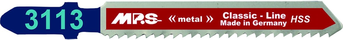 MPS - Hoja de sierra de calar Classic - Line - Metal 3113 - Ferrotecnia