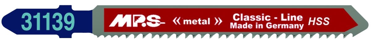 MPS - Hoja de sierra de calar Classic - Line - Metal 31139 - Ferrotecnia