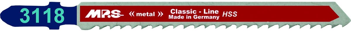 MPS - Hoja de sierra de calar Classic - Line - Metal 3118 - Ferrotecnia