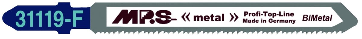 MPS - Hoja de sierra de calar Profi - Line - Metal 31119 - F - Ferrotecnia