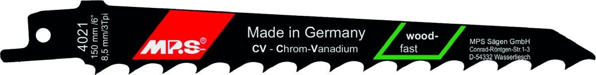 MPS - Hoja de sierra de sable Classic - Line - Wood 4021 - Ferrotecnia