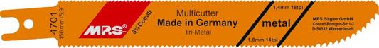 MPS - Hoja de sierra de sable Profi - Line 4701 - Ferrotecnia