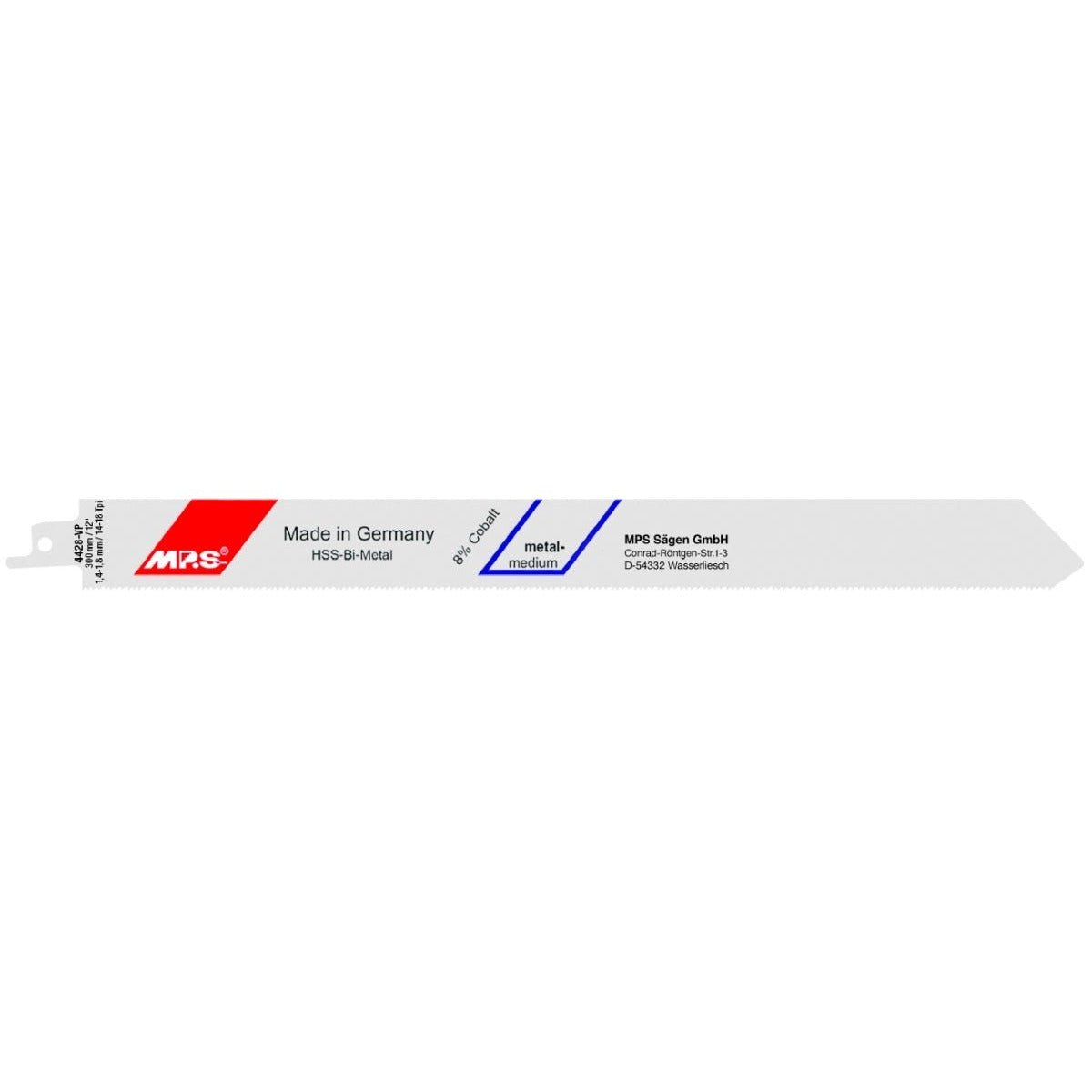 MPS - Hoja de sierra de sable Profi-Line-Metal 4428-VP - Ferrotecnia