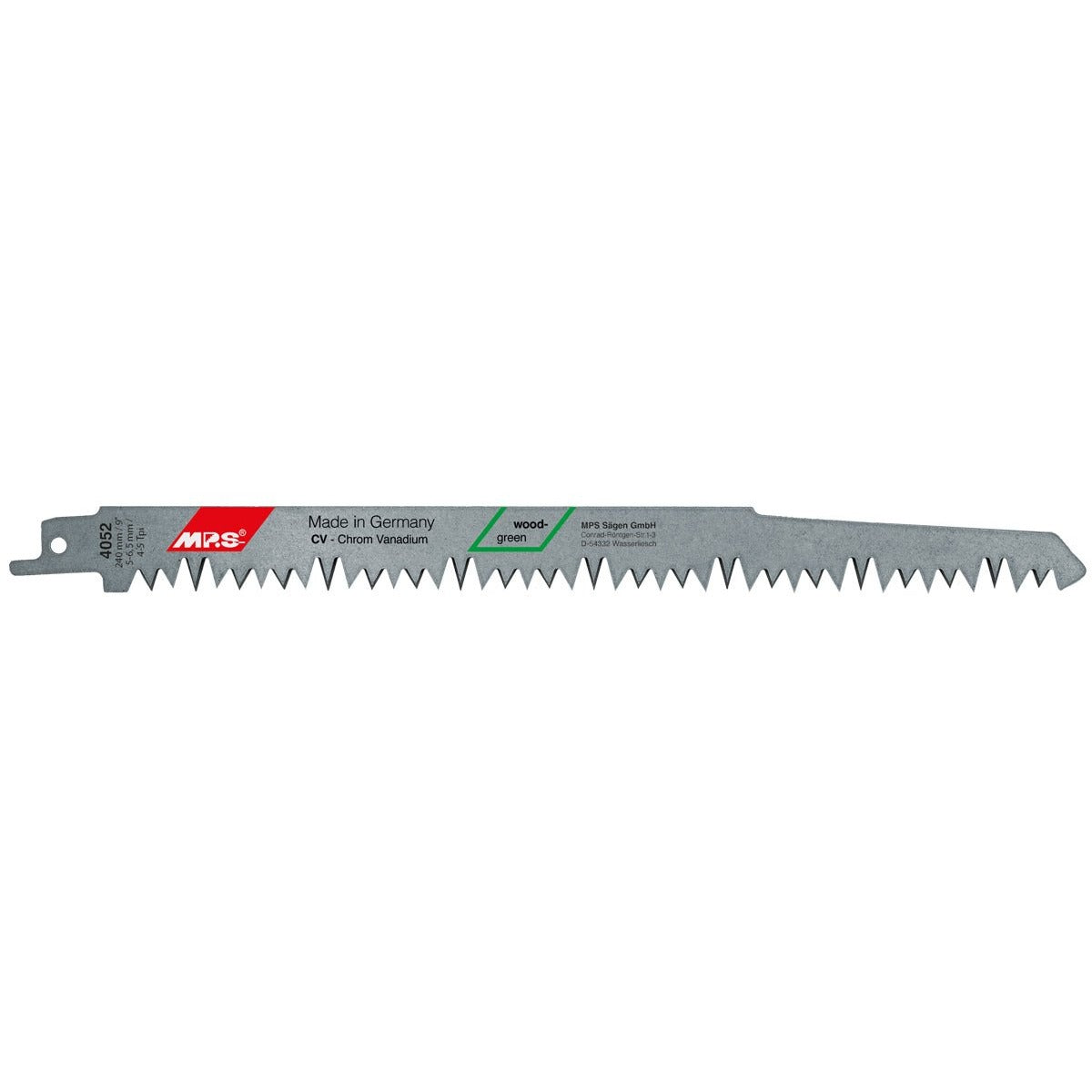 MPS - Hoja de sierra de sable Classic-Line-Wood 4052