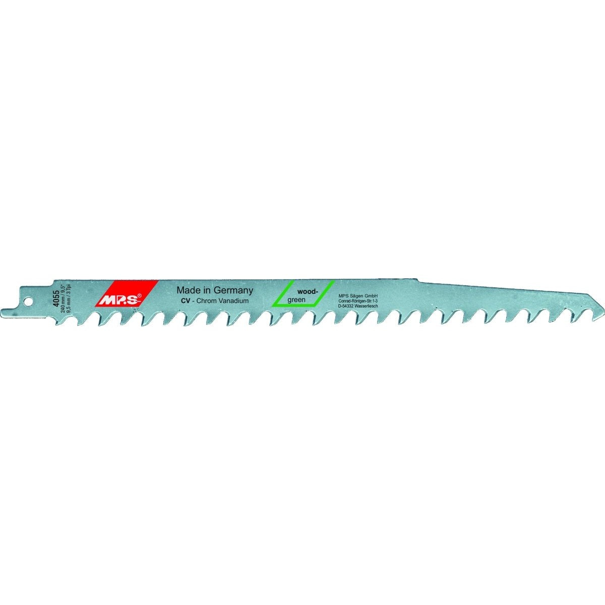 MPS - Hoja de sierra de sable Classic-Line-Wood 4055