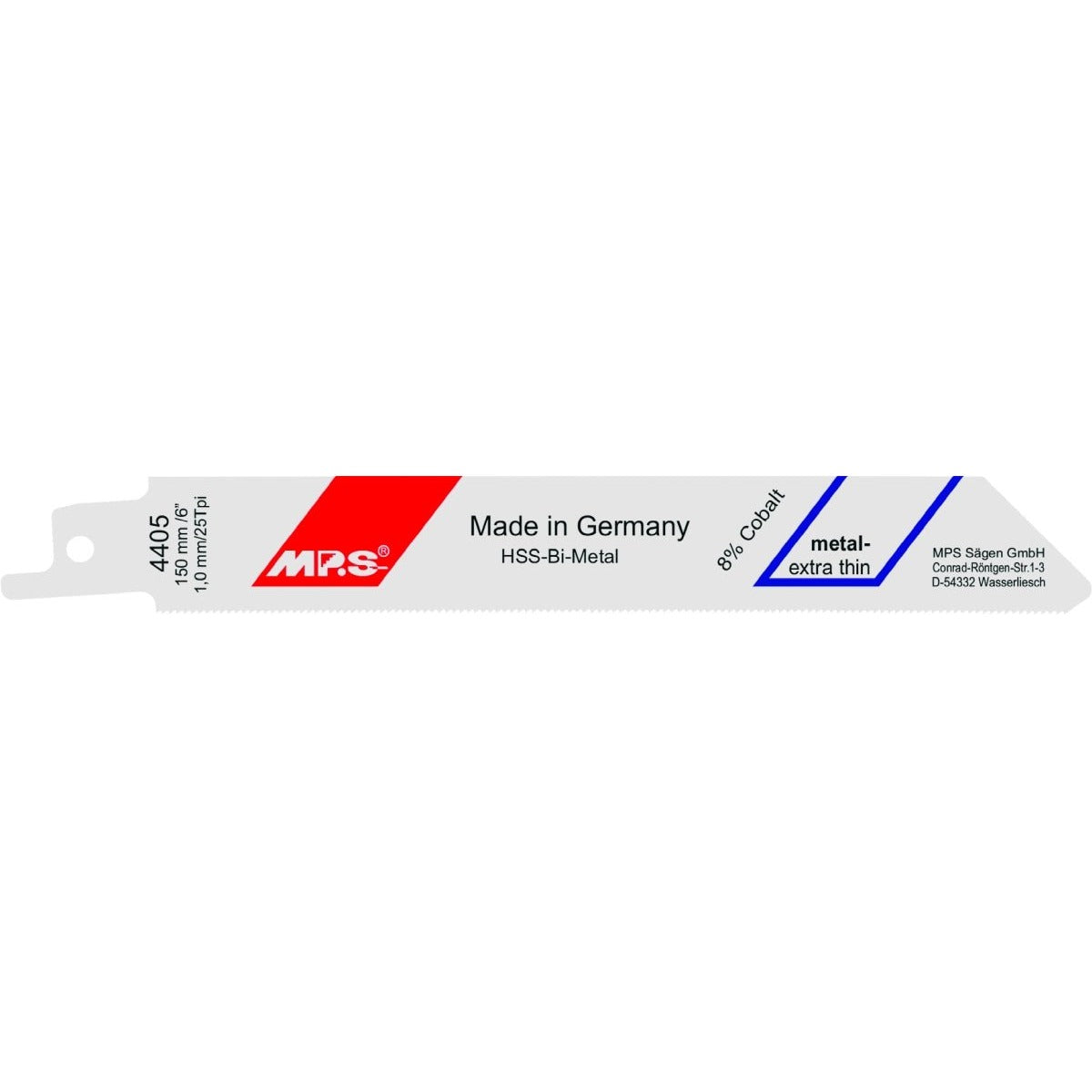 MPS - Profi-Line-Metal 4405 Reciprocating Saw Blade