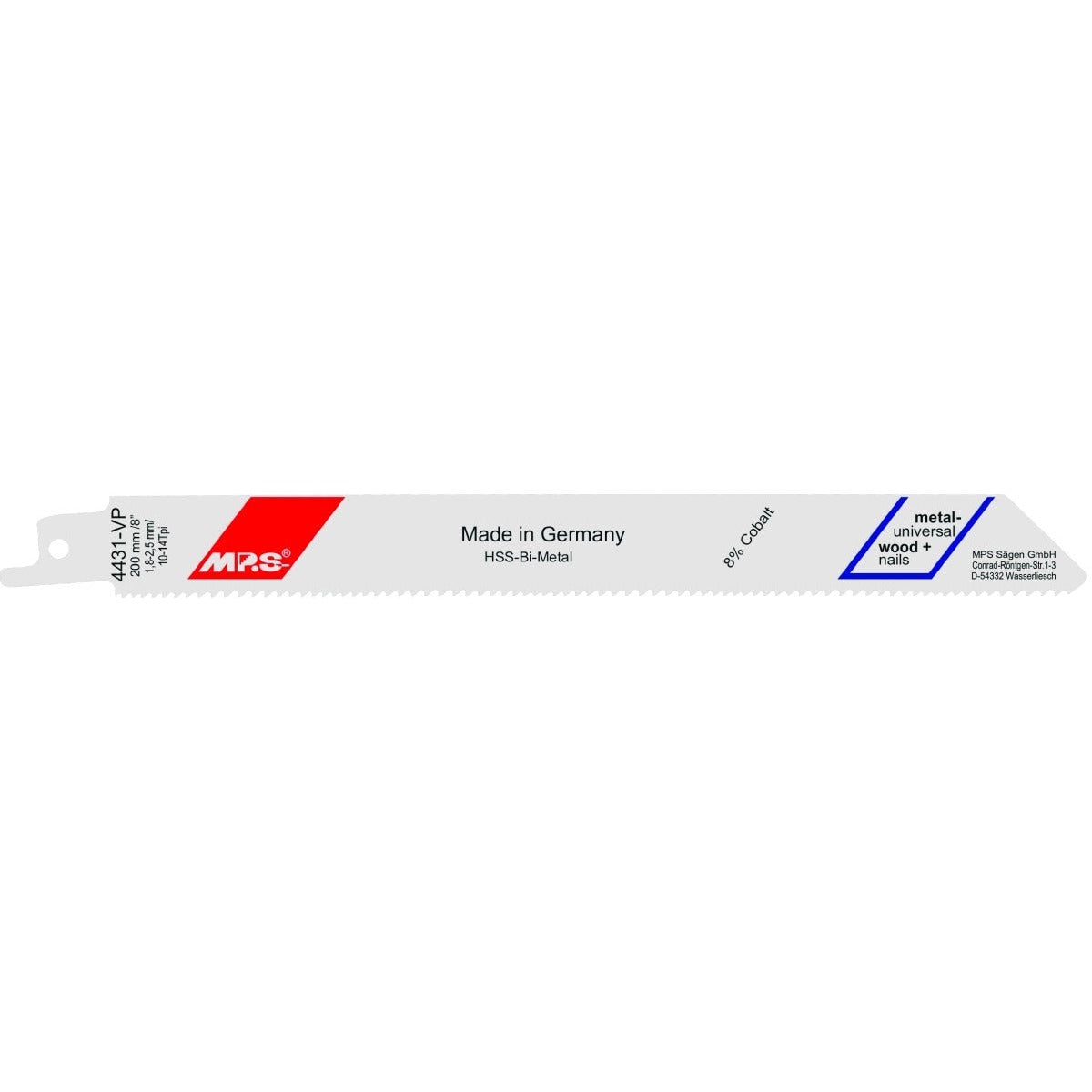 MPS - Profi-Line-Universal 4431-VP Reciprocating Saw Blade