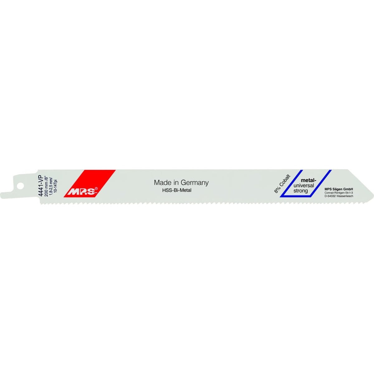 MPS - Profi-Line-Metal 4441-VP Sabre Saw Blade