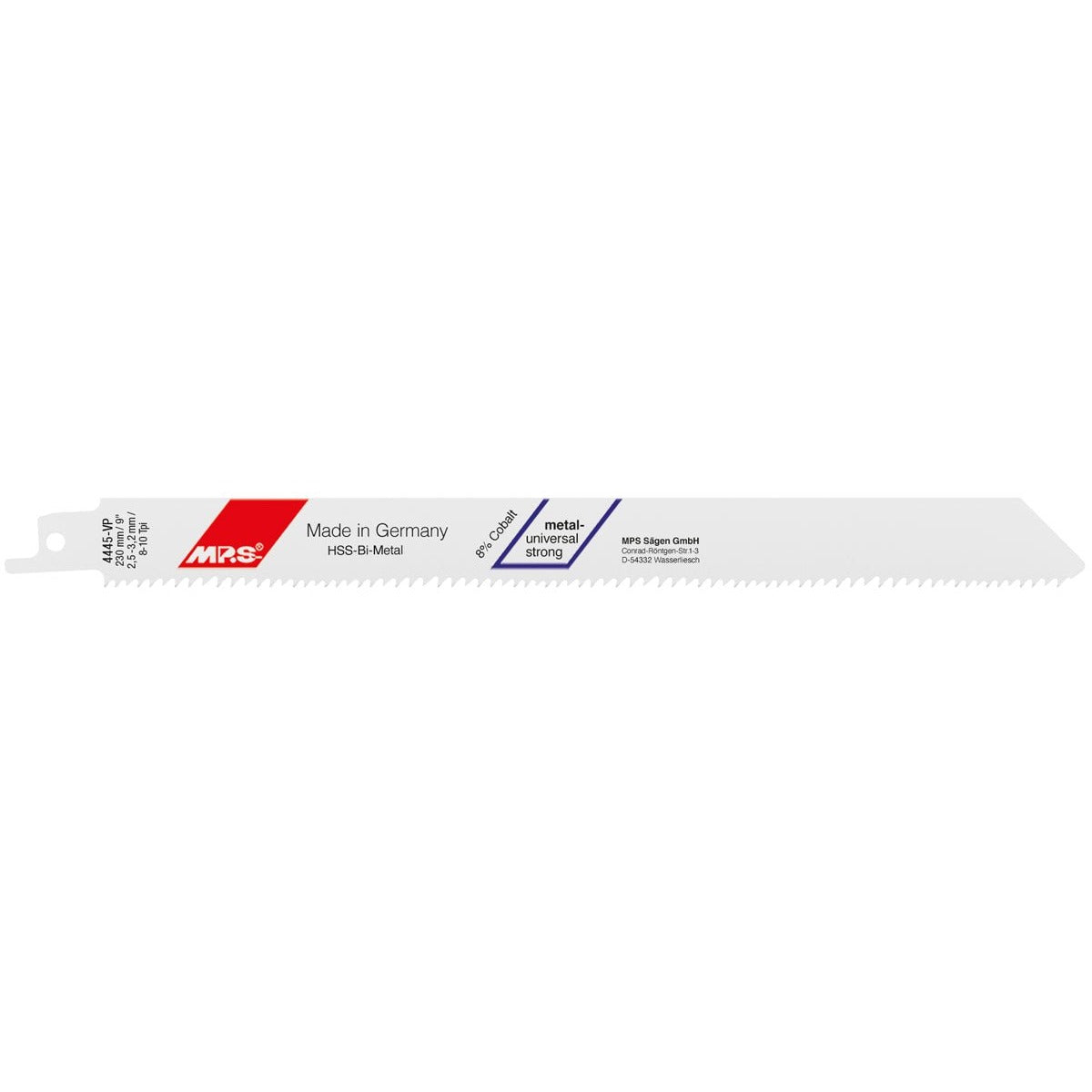 MPS - Profi-Line-Metal 4445-VP Sabre Saw Blade