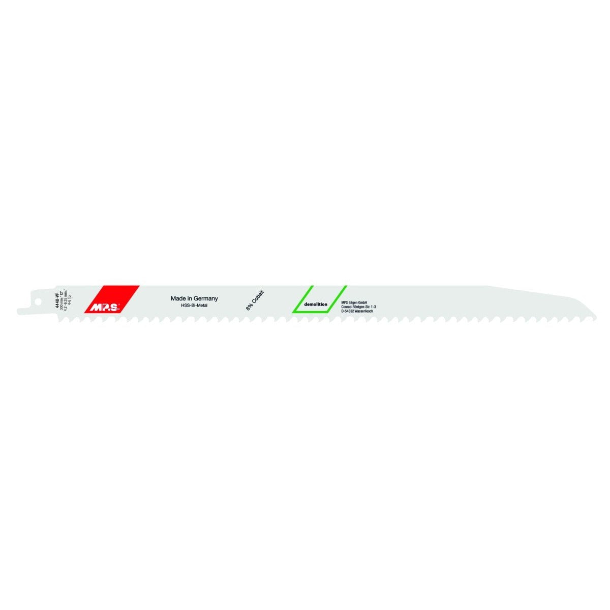 MPS - Profi-Line Reciprocating Saw Blade - Demolition 4448-VP