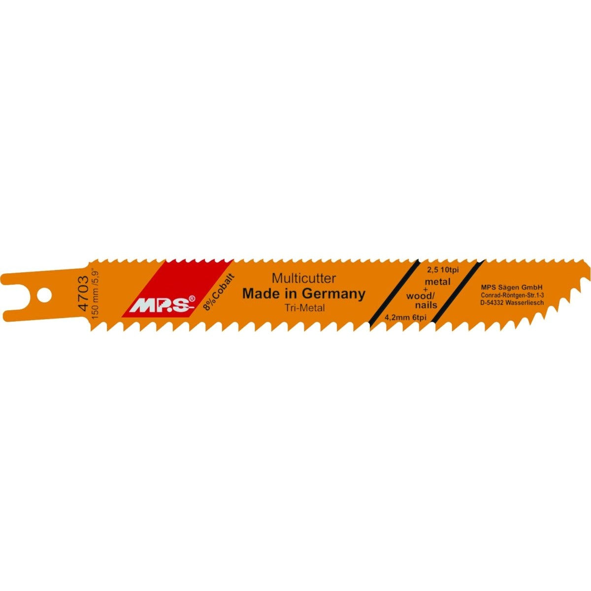 MPS - Profi-Line 4703 Reciprocating Saw Blade
