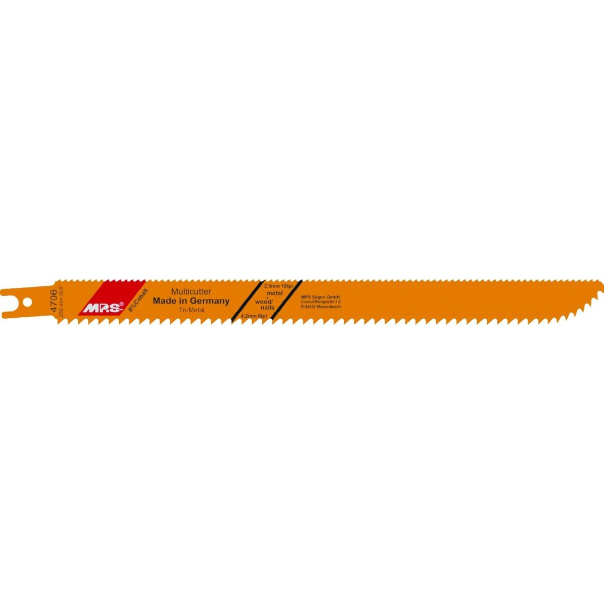 MPS - Profi-Line 4706 Reciprocating Saw Blade