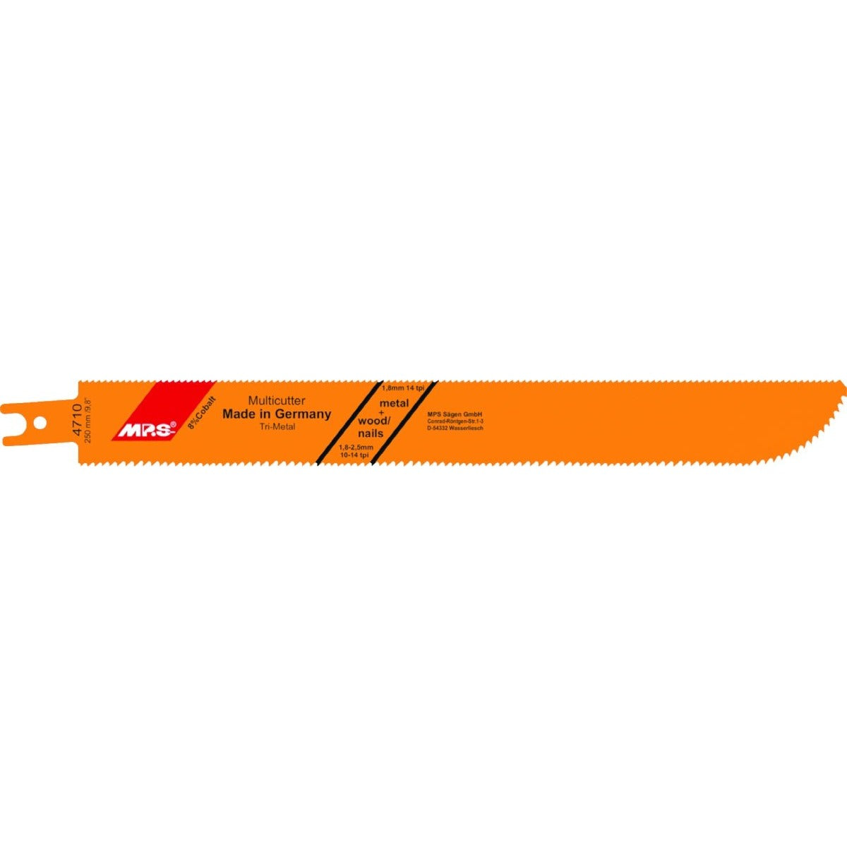 MPS - Profi-Line 4710 Reciprocating Saw Blade