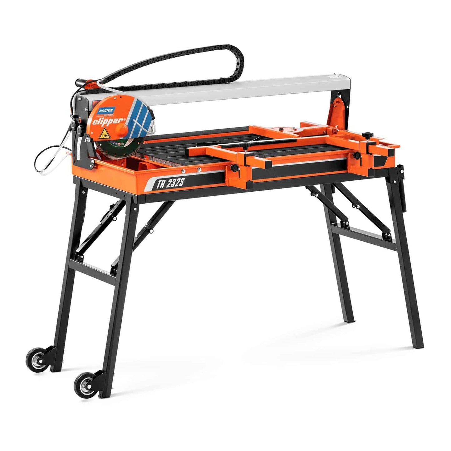 Norton 70184601110 - Cortadora de azulejos Clipper TR232S, 1100 W, longitud de corte 860 mm, con disco de 230 mm