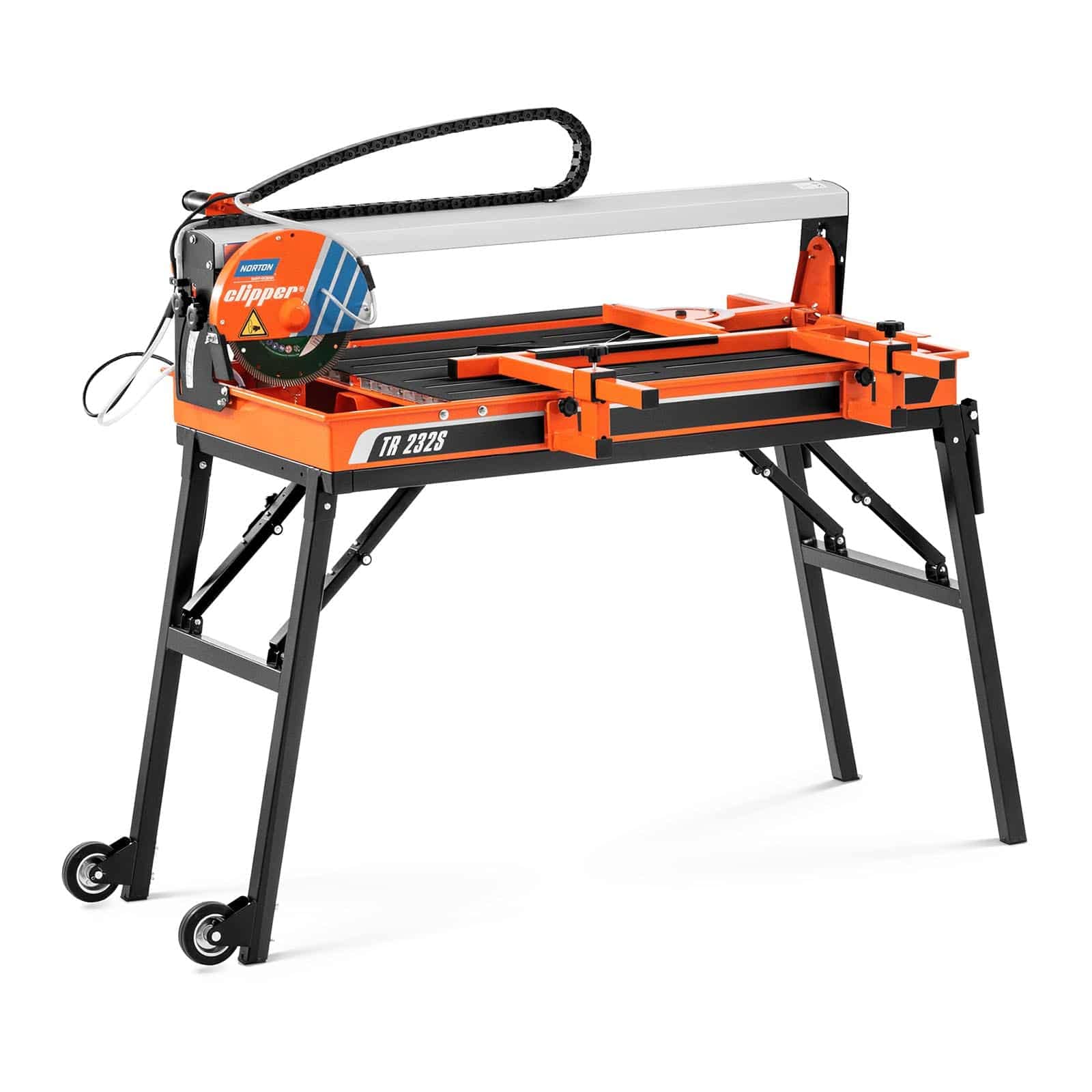 Norton 70184601110 - Cortadora de azulejos Clipper TR232S, 1100 W, longitud de corte 860 mm, con disco de 230 mm