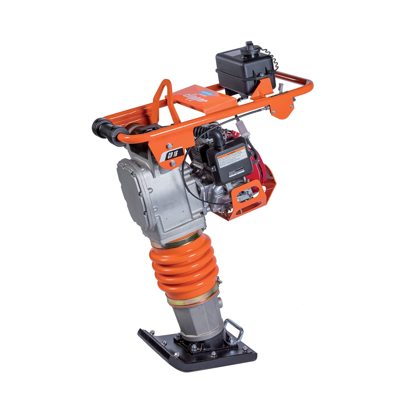 Norton 70184608012 - Pisón vibrante Clipper CR16, motor Honda GXR120, 2,6 kW, placa 280 x 330 mm, 70 kg