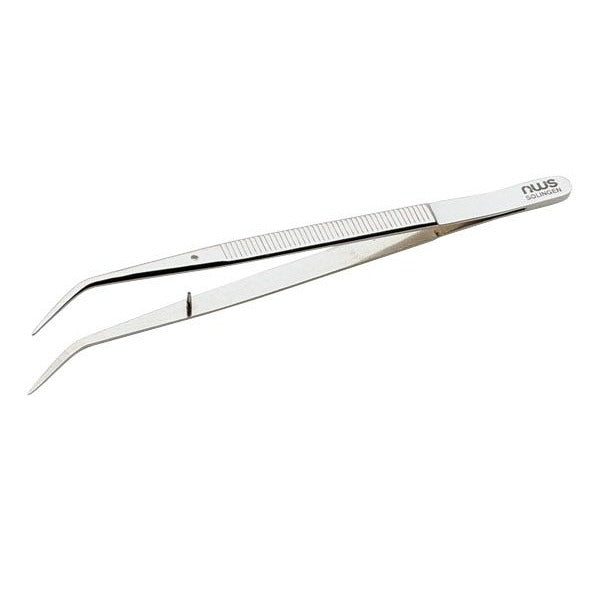 NWS 027G-160 - Pinzas precisión puntas acodadas 40º