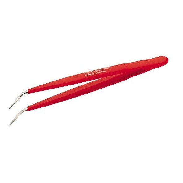 NWS 027GP-155 - Extra-fine pointed tweezers with 40º fine serrations