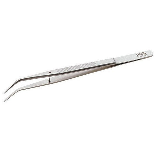 NWS 028C-155 - Pinzas precisión soldadura acodadas Inox - Ferrotecnia