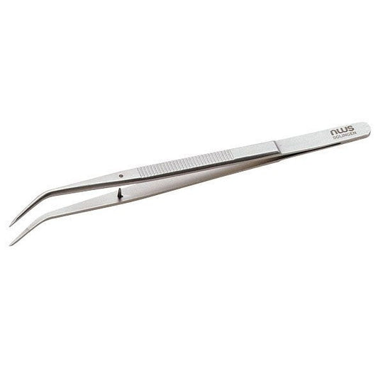 NWS 028C-155 - Pinzas precisión soldadura acodadas Inox
