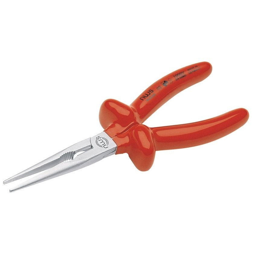 NWS 140-43-205 - Series 43 straight semi-round nose pliers (205 mm)