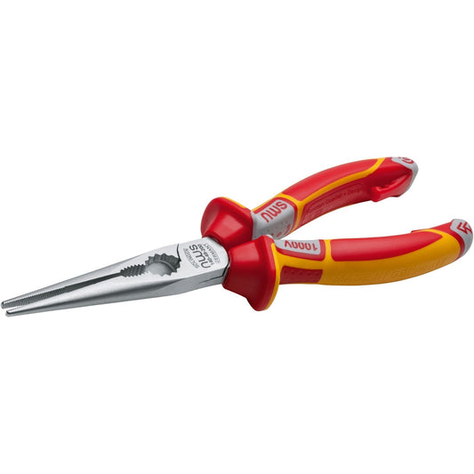 NWS 140-49VDE-205 - Alicate boca semiredonda recta Serie 49 VDE Largo 205 mm