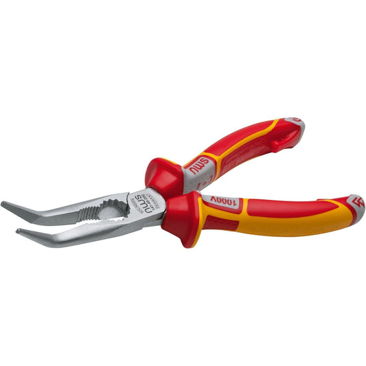 NWS 141-49VDE-205 - Alicate boca semiredonda curva Serie 49 VDE Largo 205 mm