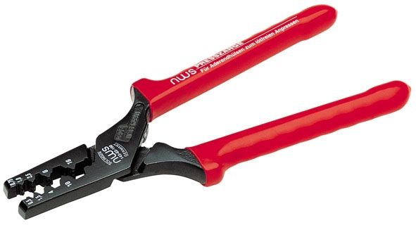 NWS 143 - 62 - 190 - Alicate prensa terminales capacidad 0,5 - 16mm2 Largo 190 mm - Ferrotecnia